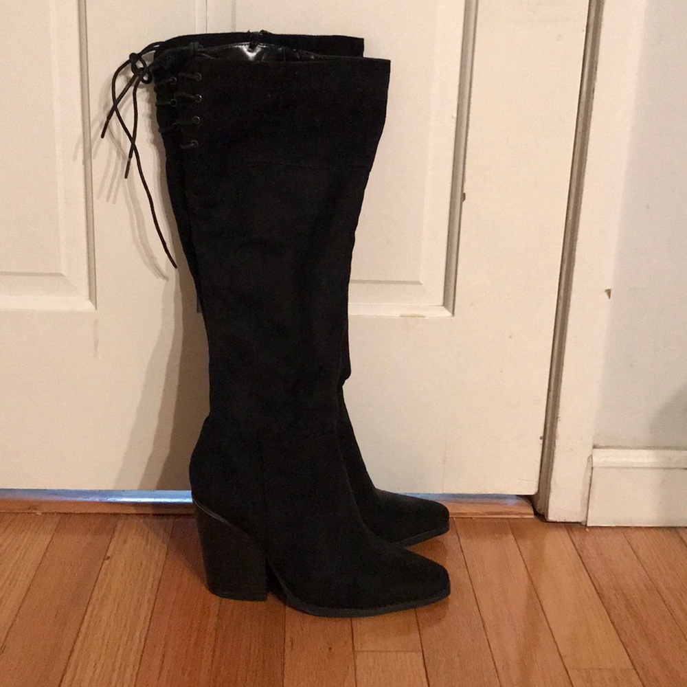 Women’s Knee High Black Boots